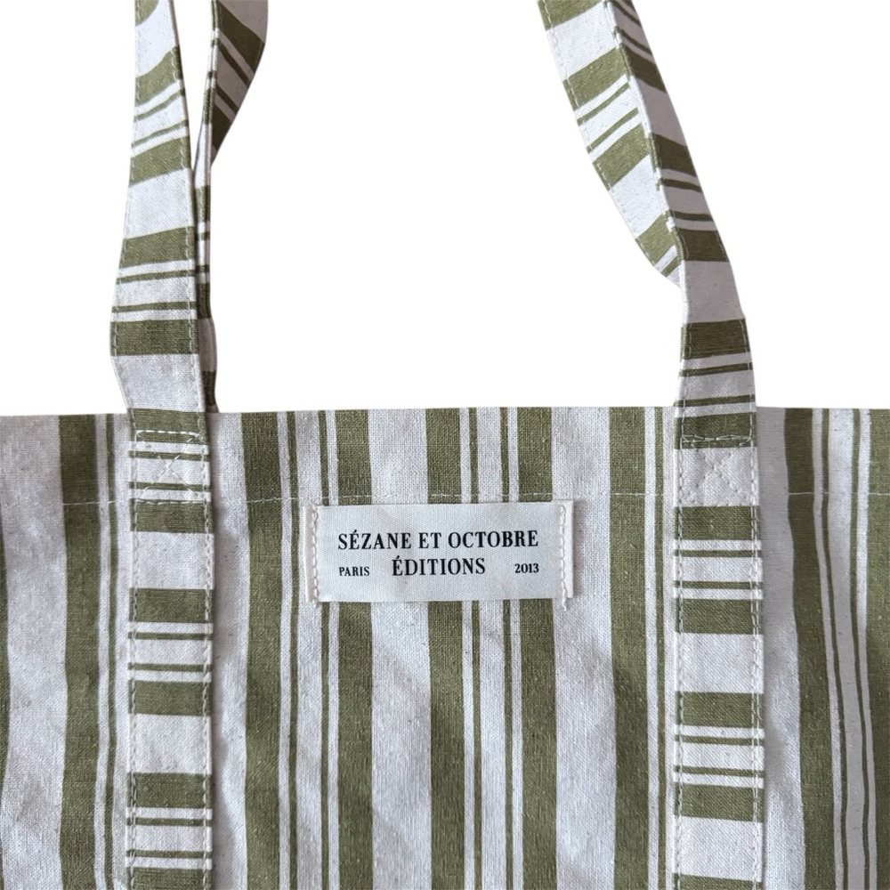 Sezane x Octobre canvas tote NWOT - Picture 3 of 3